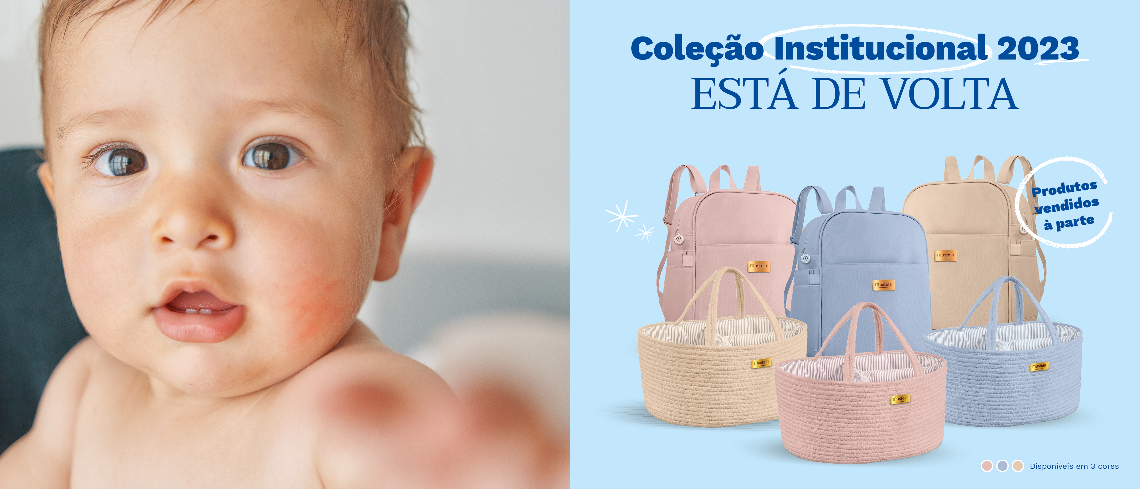 Novidade Mustela - Acess&oacute;rios Exclusivos Online